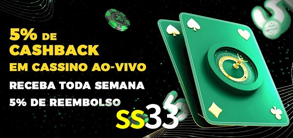 Promoções do cassino ao Vivo ss33